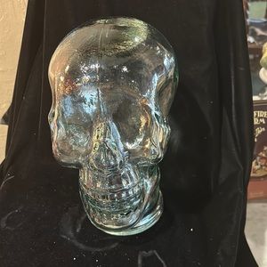 Fantastic glass skull